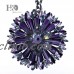 Purple Hanging Rainbow Suncatcher Crystal Peony Prism Feng Shui Pendant Decor 602716344937  372326203240